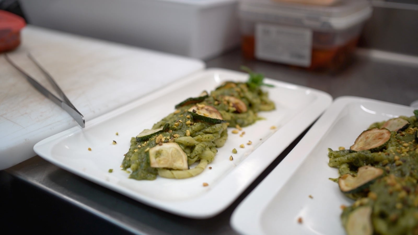 Primi piatti siciliani del ristorante